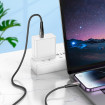 Кабель HOCO U133 Monte charging data cable iP Black (6942007618274)