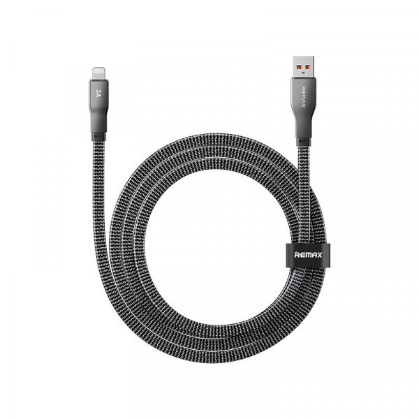 Кабель REMAX Pisces Series Zinc Alloy Braided Data Cable CB37 1.2M (A-L)-3A (6954851262404)