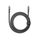 Кабель REMAX Pisces Series Zinc Alloy Braided Data Cable CB37 1.2M (C-C) 100W (6954851262411)