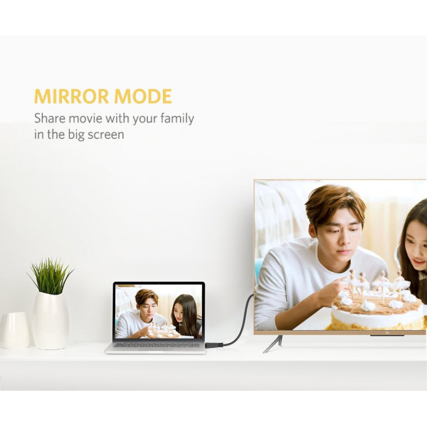 Кабель UGREEN ED015 HDMI Flat Cable 1.5m (UGR-50819)