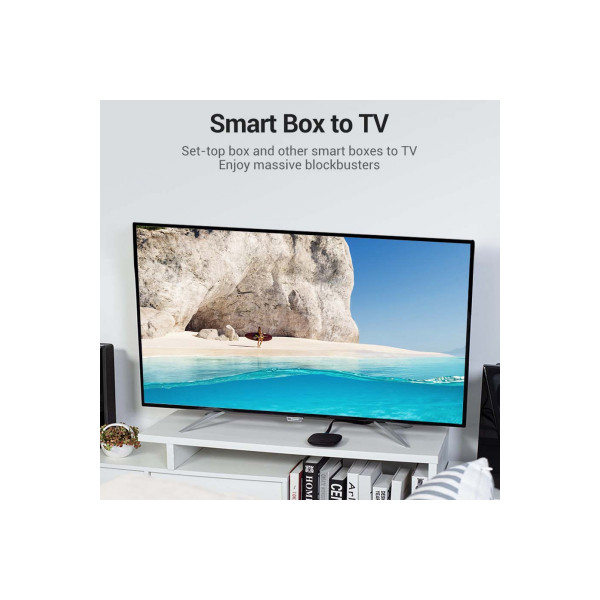 Кабель Vention Flat HDMI Cable 1.5M Black