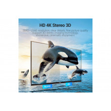 Кабель Vention Flat HDMI Cable 1.5M Black