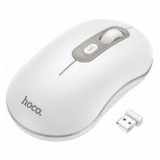 Маніпулятор миша HOCO GM21 Platinum 2.4G business wireless mouse White Gray