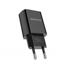 Мережевий зарядний пристрій BOROFONE BA20A Sharp single port charger 10.5W Чорний
