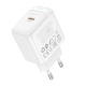 Мережевий зарядний пристрій BOROFONE BAS43A Potential single-port PD20W charger(EU) Білий