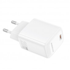 Мережевий зарядний пристрій BOROFONE BN26 Fuente single-port PD20W charger (EU) White