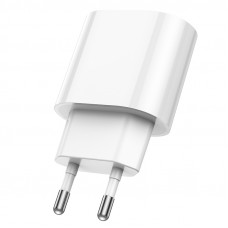 Мережевий зарядний пристрій HOCO C109A(10.5W) Fighter single port charger White (6942007656580)
