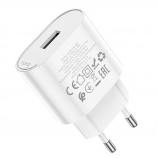 Мережевий зарядний пристрій HOCO C109A(10.5W) Fighter single port charger White (6942007656580)