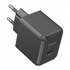 Мережевий зарядний пристрій HOCO CS13A Ocean single port PD20W charger Black