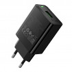 Мережевий зарядний пристрій HOCO CS92A Leader single port QC3.0 charger(EU) Black (6942007671033)