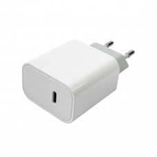Мережевий зарядний пристрій Mibrand MI-16 20W PD + Quick Charger USB-C Білий