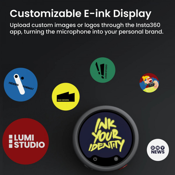 Мікрофонна радіосистема Insta360 Mic Pro (1TX+1RX) (6942590200788)