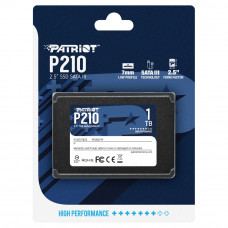 Накопичувач SSD Patriot P210 1TB 2.5" 7mm SATAIII 3D QLC (P210S1TB25)