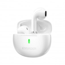 Навушники ESSAGER (color box) Shining TWS Bluetooth earphones Білий