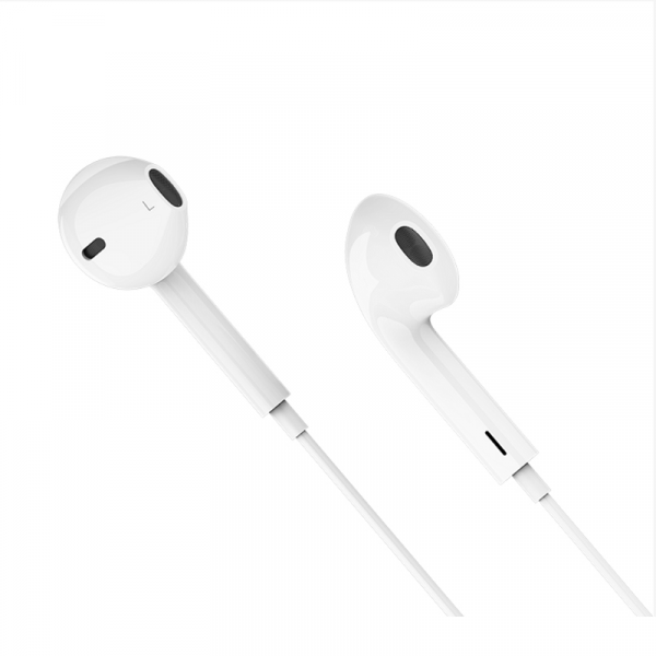 Навушники HOCO M101 Crystal joy Type-C wire-controlled digital earphones with microphone White (6931474782366)