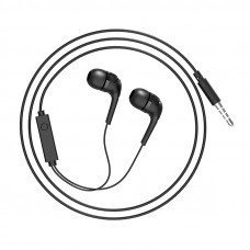 Навушники HOCO M40 Prosody universal earphones with microphone Black (6957531084563)