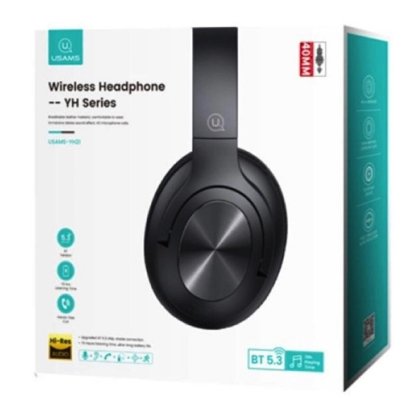 Навушники USAMS-YH21 Wireless Headphone- YH Series black