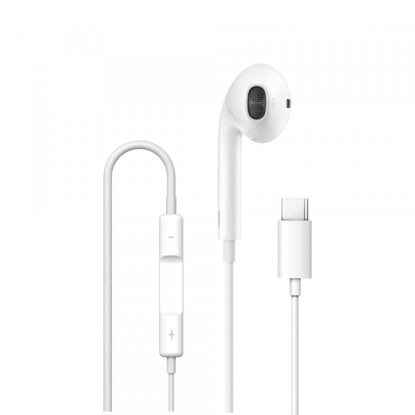 Навушники WIWU Type-C Solobuds Wired Earbuds EB307 White (6977703654745)