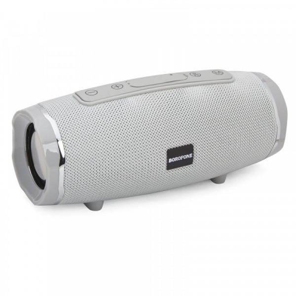 Портативна колонка BOROFONE BR3 Rich sound sports wireless speaker Grey (6931474715609)