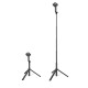 Селфі-монопод HOCO K25 Sherkhan magnetic aluminum alloy live broadcast holder Black (6942007646314)
