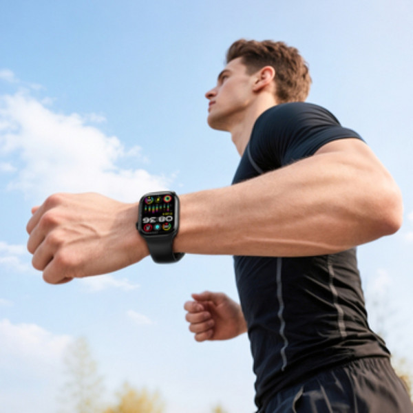 Смарт-годинник BOROFONE BD14 Plus 51mm. 200 mAh. IP54 Black Smart watch(call version) Black (6941991126192)