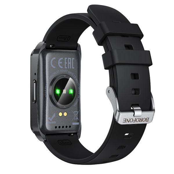 Смарт-годинник BOROFONE BD16 Smart bracelet Black (6941991126574)