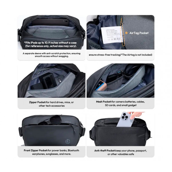 Сумка Ulanzi PB038 Travel Sling Bag V2 (B120)