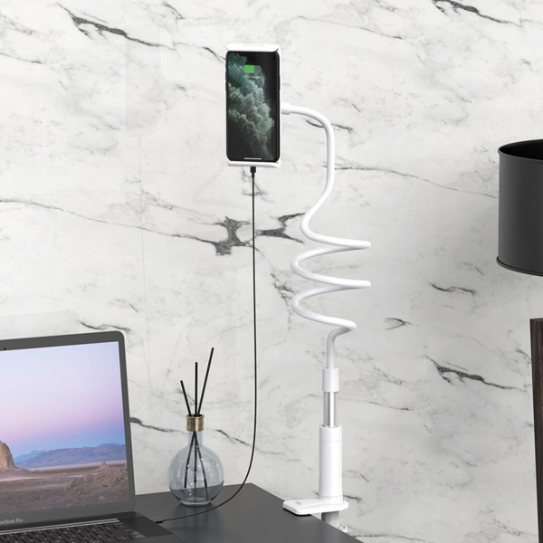Тримач для мобільного HOCO PH24 Balu tablet PC stand Silver+Білий