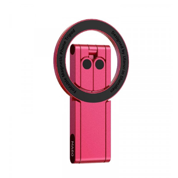 Тримач телефона Ulanzi MA60 Foldable Magnetic Phone Tripod (Red) (S038)
