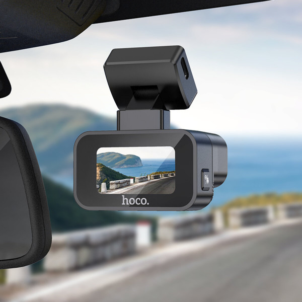 Відеореєстратор HOCO DV10 mini screen dashcam Black