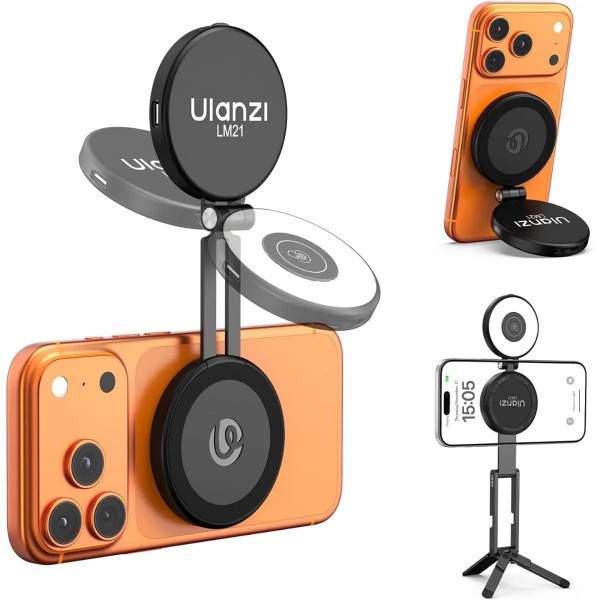 Відеосвітло Ulanzi LM21 Magnetic Fill Light(Black) (L236)