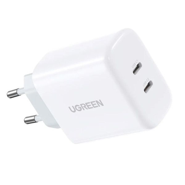 Зарядний пристрій UGREEN CD243 USB-C Fast Charger 40W EU(UGR-10343)