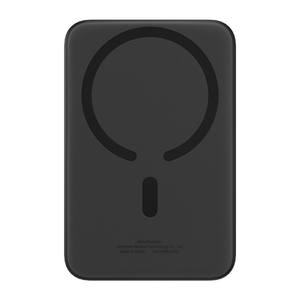 Зовнішній акумулятор Baseus Magnetic Mini Air Wireless Fast Charge Power Bank 10000mAh 20W Cluster Black