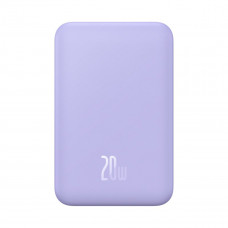 Зовнішній акумулятор Baseus Magnetic Mini Wireless Fast Charge Power Bank 20000mAh 20W Purple