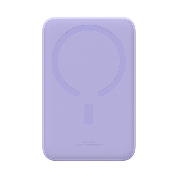 Зовнішній акумулятор Baseus Magnetic Mini Wireless Fast Charge Power Bank 20000mAh 20W Purple