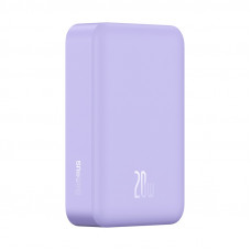 Зовнішній акумулятор Baseus Magnetic Mini Wireless Fast Charge Power Bank 20000mAh 20W Purple (PPCX150005)