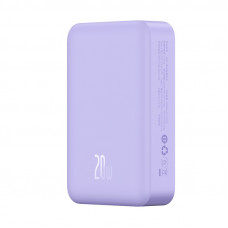 Зовнішній акумулятор Baseus Magnetic Mini Wireless Fast Charge Power Bank 20000mAh 20W Purple (PPCX150005)