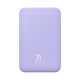 Зовнішній акумулятор Baseus Magnetic Mini Wireless Fast Charge Power Bank 20000mAh 20W Purple (PPCX150005)