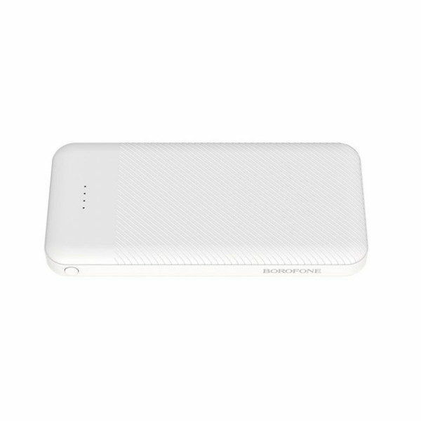 Зовнішній акумулятор BOROFONE BT27 Sea, mobile power bank, 10000mAh 2A White