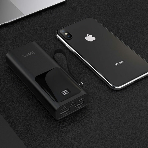 Зовнішній акумулятор HOCO J41 Treasure mobile power bank(10000mAh) Black
