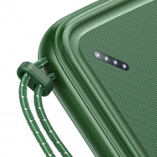 Зовнішній акумулятор Usams US-CD150 PB56 Power Bank with Lanyard 10000mah Dark Green