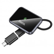 Адаптер HOCO HU1 Way car wireless CarPlay adapter Metal Gray (6942007623674)