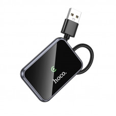 Адаптер HOCO HU1 Way car wireless CarPlay adapter Metal Gray (6942007623674)