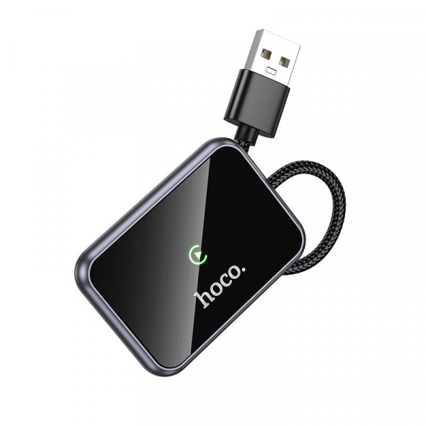 Адаптер HOCO HU1 Way car wireless CarPlay adapter Metal Gray (6942007623674)