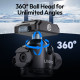 Адаптер кронштейн Ulanzi Ulanzi T100 Uka Quick-Release Ball Head (C062)
