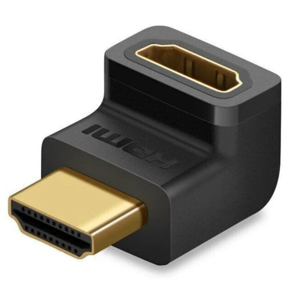 Адаптер UGREEN HDMI 4K Adapter Male to Female Up-angled