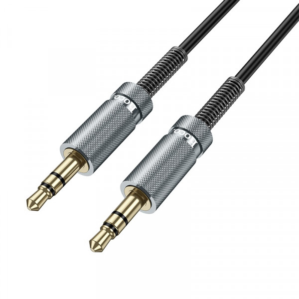Аудiокабель HOCO UPA31 Cindy spring audio cable AUX Чорний