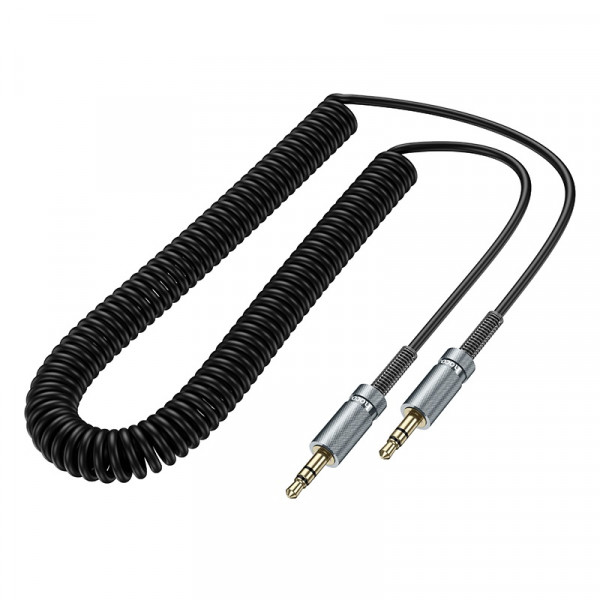 Аудiокабель HOCO UPA31 Cindy spring audio cable AUX Чорний