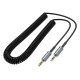 Аудiокабель HOCO UPA31 Cindy spring audio cable AUX Чорний