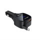 Автомобільний зарядний пристрій ACEFAST B17 95W car charger with telescopic cable Black (6974316285946)